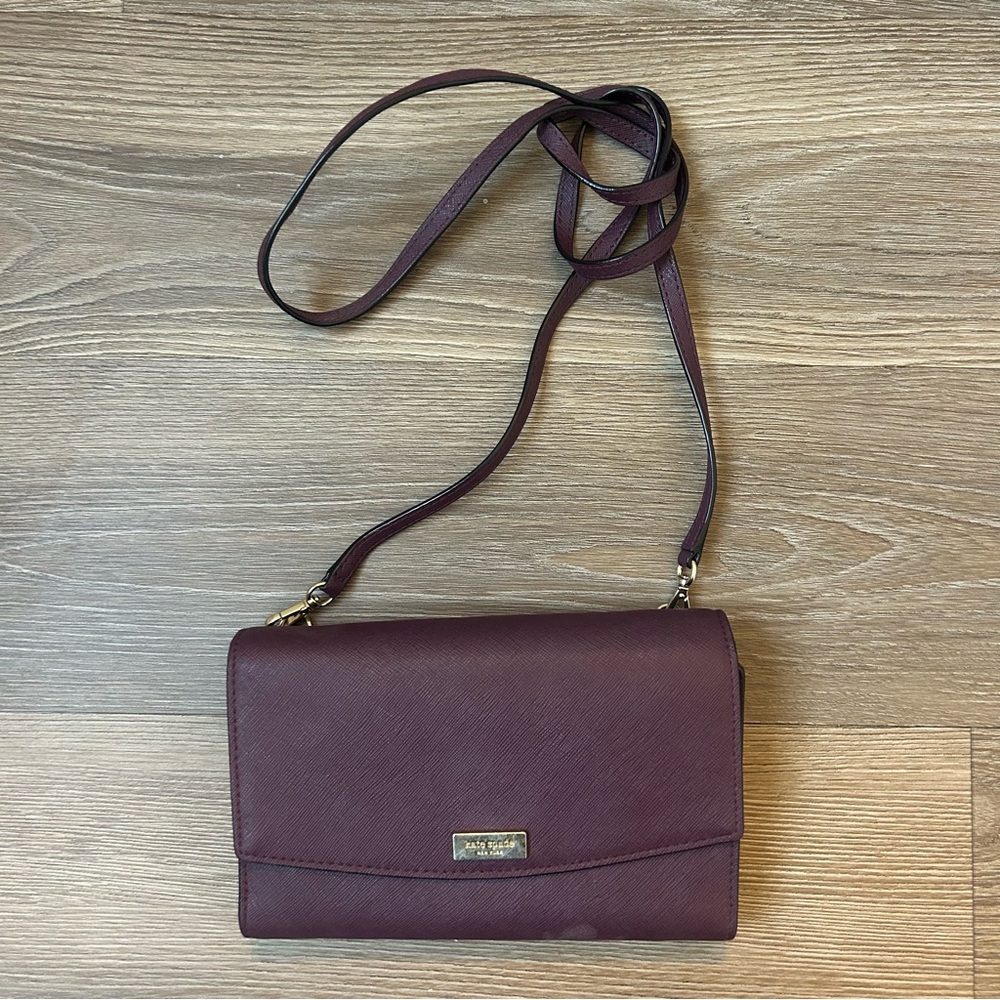 Kate Spade Plum Crossbody Bag